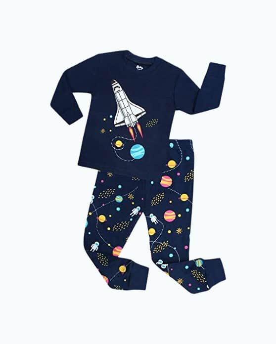 Product Image of the Rocket Pajamas Set