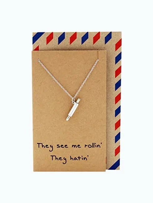 Product Image of the Rolling Pin Necklace