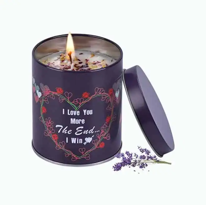Product Image of the Romantic Lavender Candle