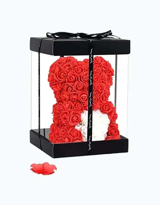 Product Image of the Rose Flower Bear