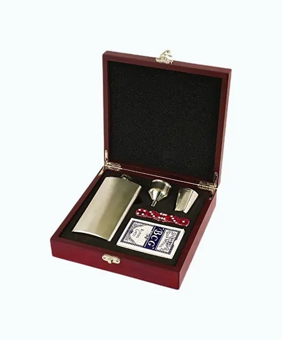 Product Image of the Rosewood Flask Gift Set