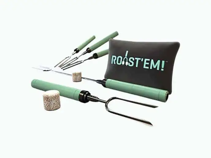 Product Image of the Rotating Marshmallow Roasting Sticks