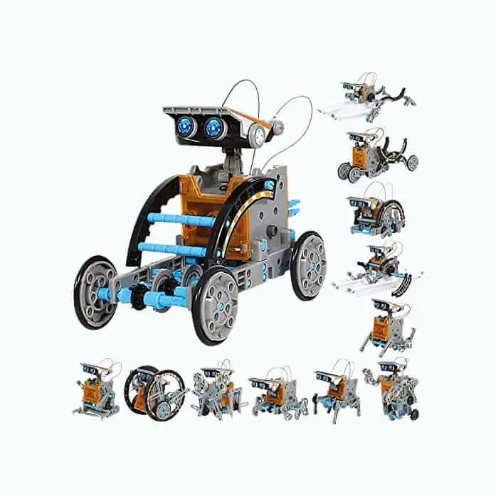 Product Image of the STEM 12-in-1 Solar Robot Toys