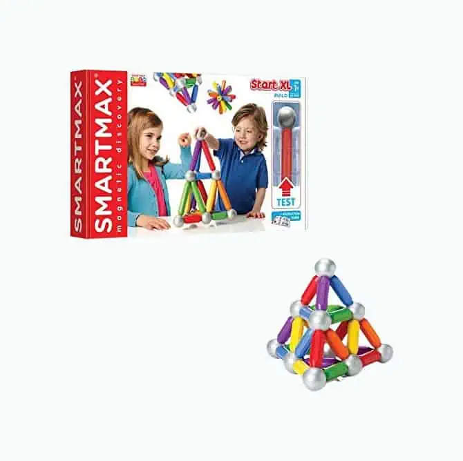Product Image of the STEM Magnetic Discovery Building Set