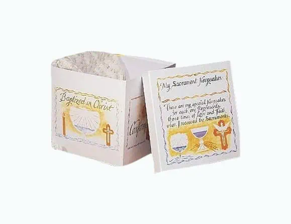 Product Image of the Sacraments Keepsake Box