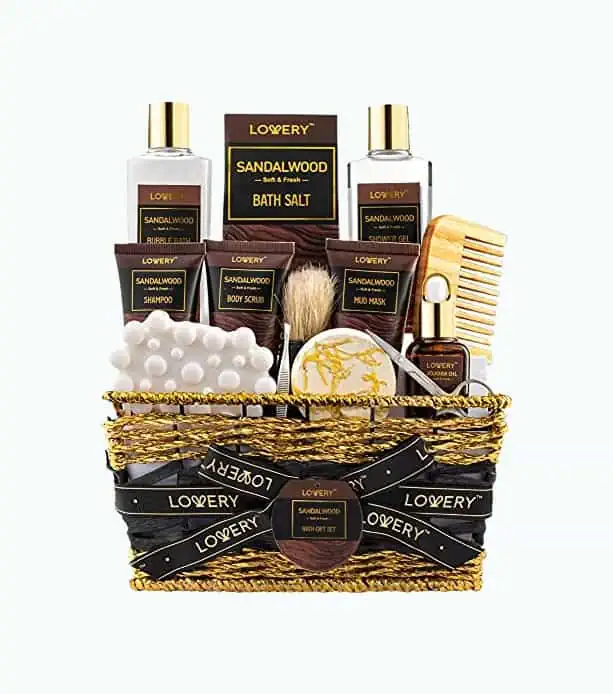 Product Image of the Sandalwood Bath Gift Set