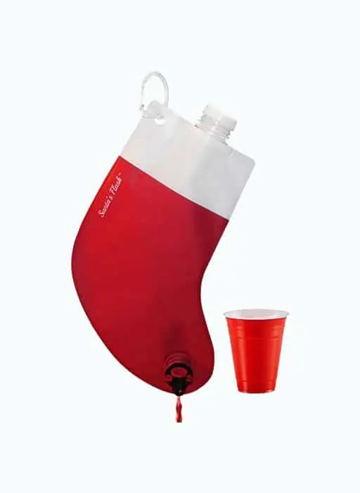 Product Image of the Santa Stocking Flask