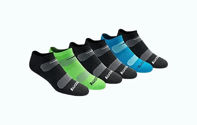 Product Image of the Saucony Men's No-Show Socks