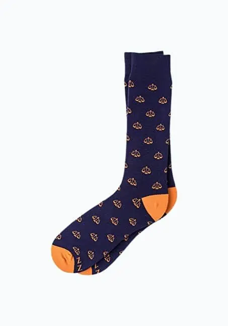 Product Image of the Scales of Justice Socks