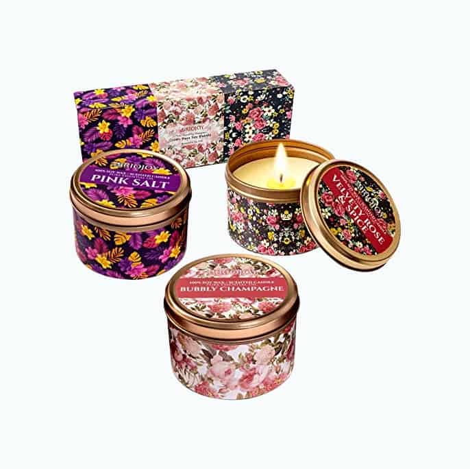 Product Image of the Scented Candle Gift Set