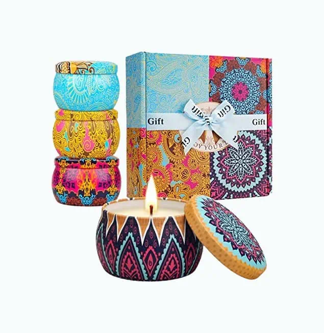 Product Image of the Scented Candles Gift Set