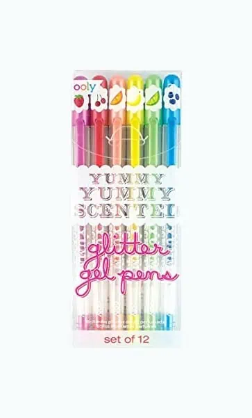 Product Image of the Scented Glitter Pens Set