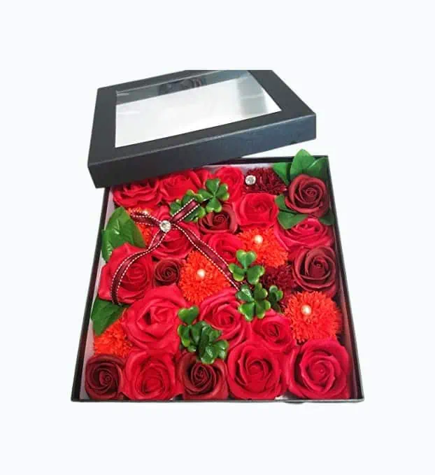 Product Image of the Scented Soap Flower Box
