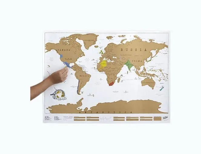 Product Image of the Scratch Map