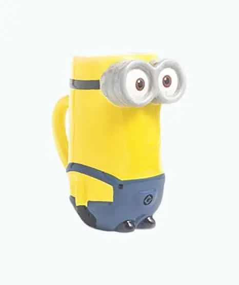 Product Image of the Sculpted Ceramic Coffee Mugs, Kevin the Minion