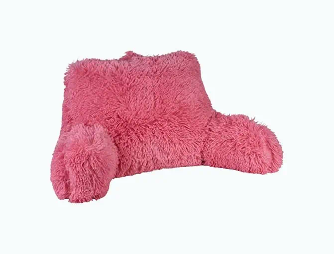 Product Image of the Shaggy Back Support Pillow