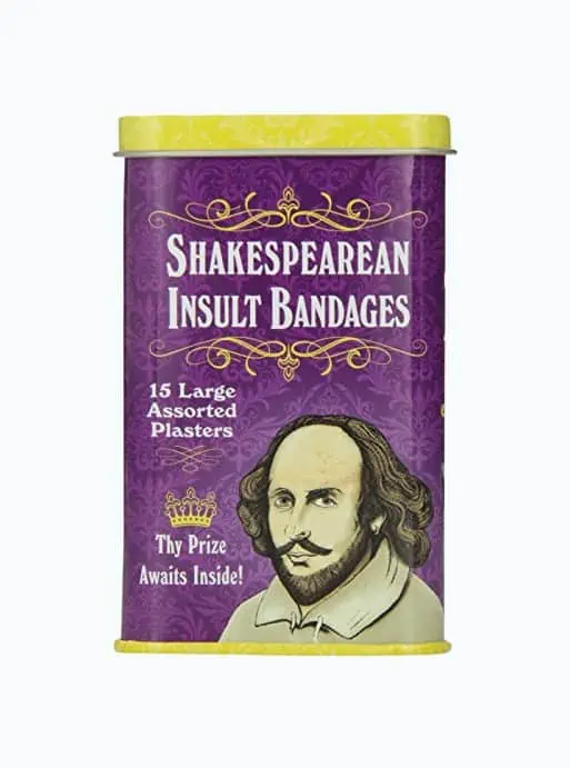 Product Image of the Shakespearean Insult Bandages