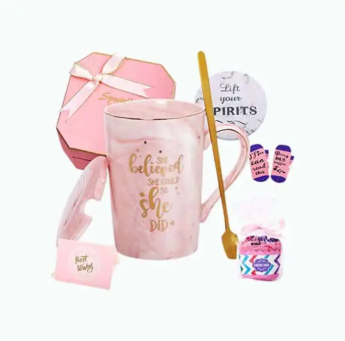 Product Image of the She Believed She Could So She Did Mug Gift Set