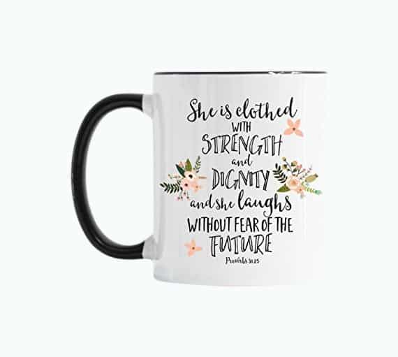 Product Image of the She Is Clothed With Strength Mug