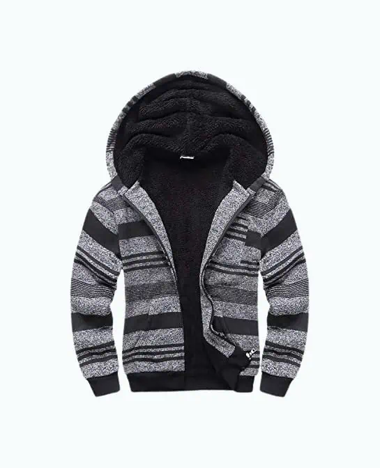 Product Image of the Sherpa Fleece Lined Hoodie 