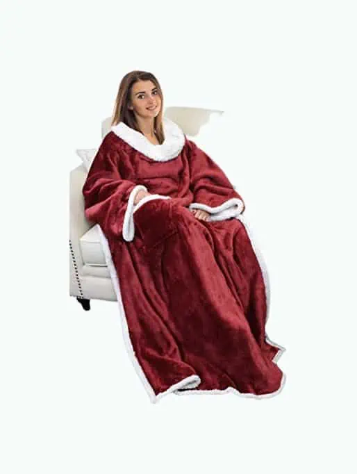 Product Image of the Sherpa Wearable Blanket