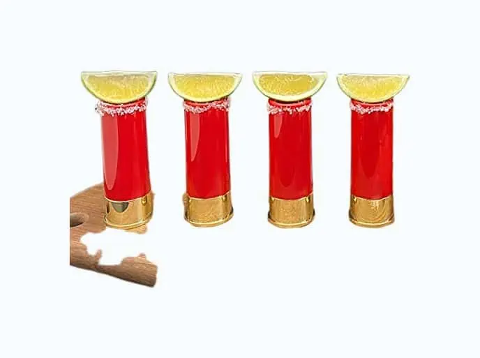 Product Image of the Shotgun Shell Shot Glasses