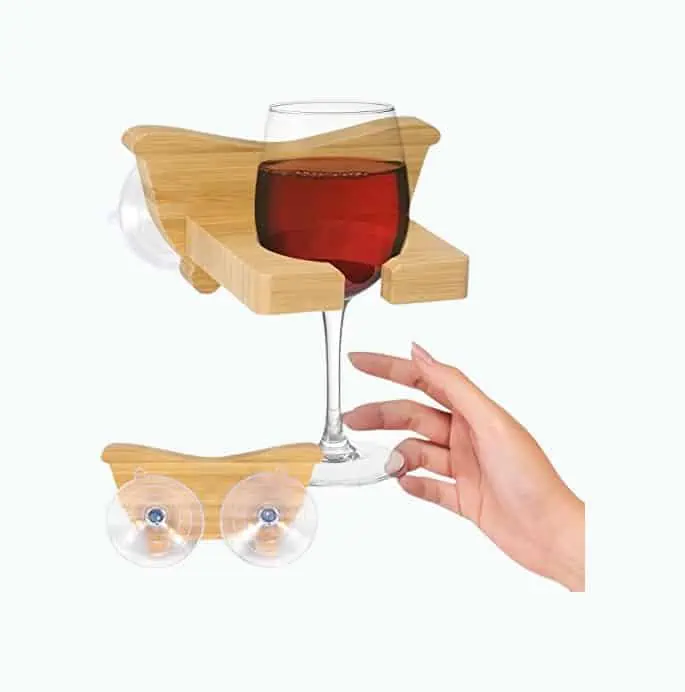 Product Image of the Shower Wine Glass Holder