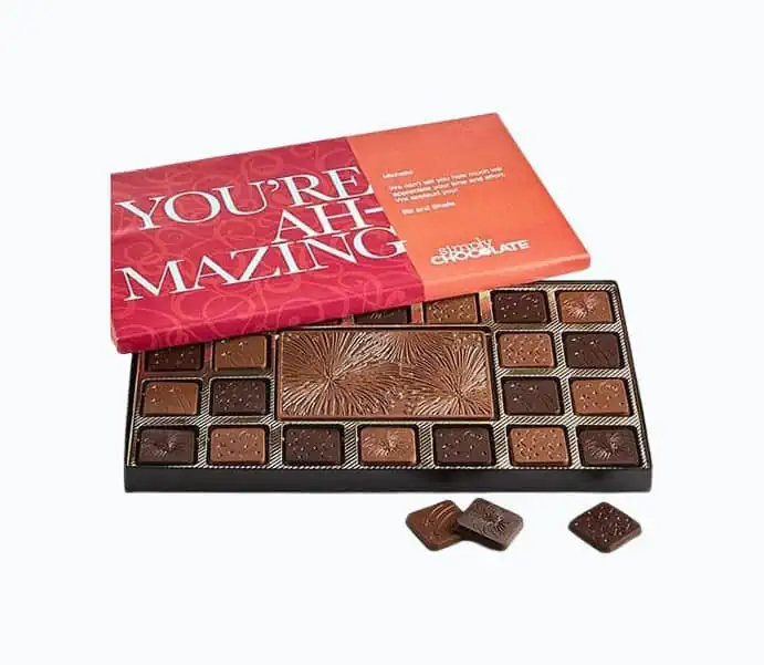 Product Image of the Simply Chocolate Personalized Box
