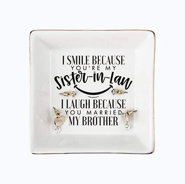 Product Image of the Sister-In-Law Trinket Dish