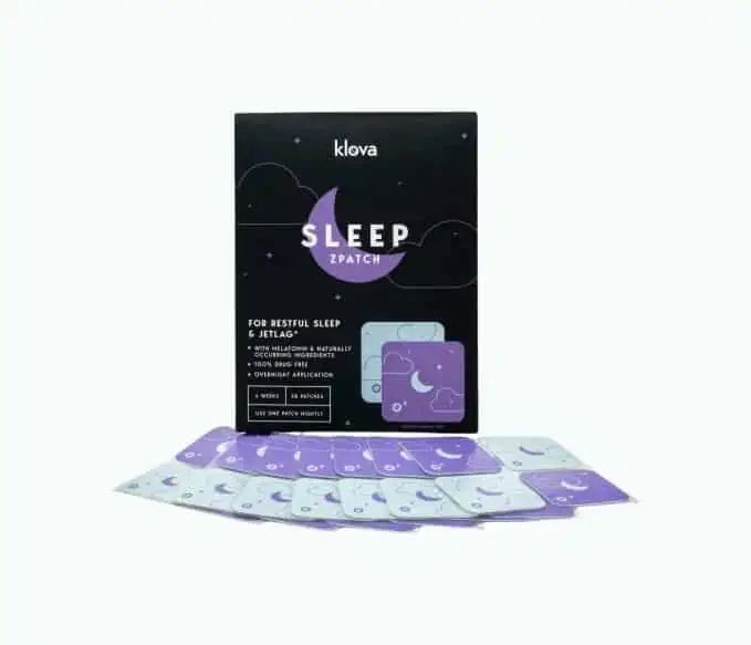 Product Image of the Sleep Patch with Melatonin and Natural Ingredients