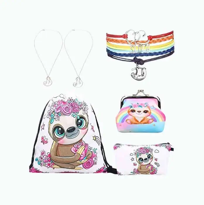 Product Image of the Sloth Gift Bag for Girls