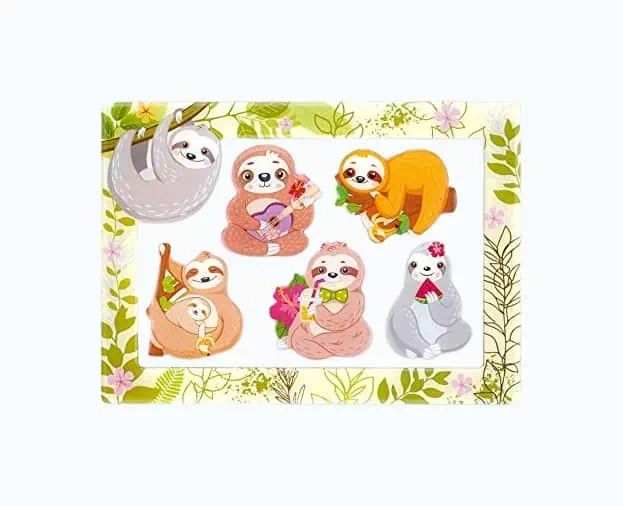 Product Image of the Sloth Magnets for Fridge