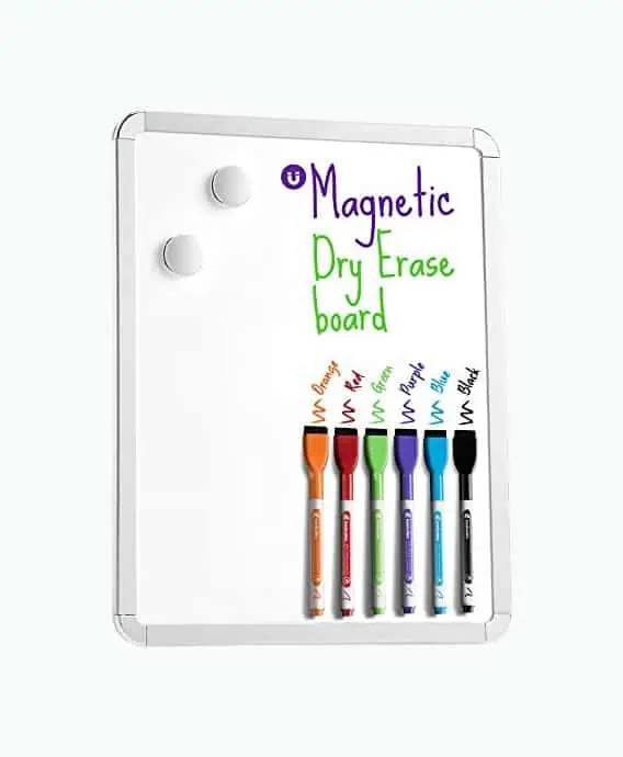 Product Image of the Small Dry Erase Board With Markers