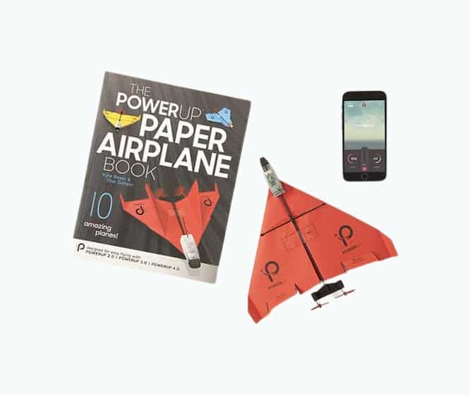 Product Image of the Smartphone-Controlled Paper Airplane