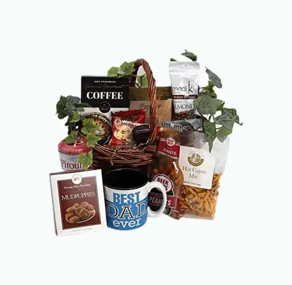 Product Image of the Snack Gift Basket for Dads