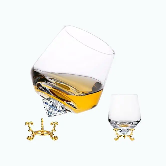 Product Image of the Spinning Rocks Glass