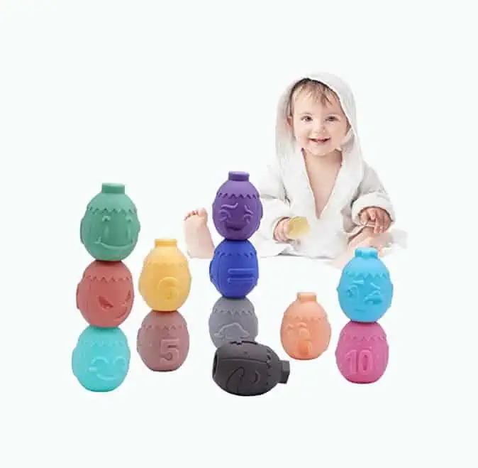 Product Image of the Squeezing Stacking Block Toys