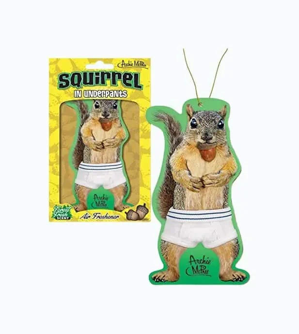 Product Image of the Squirrel in Underpants Deluxe Air Freshener