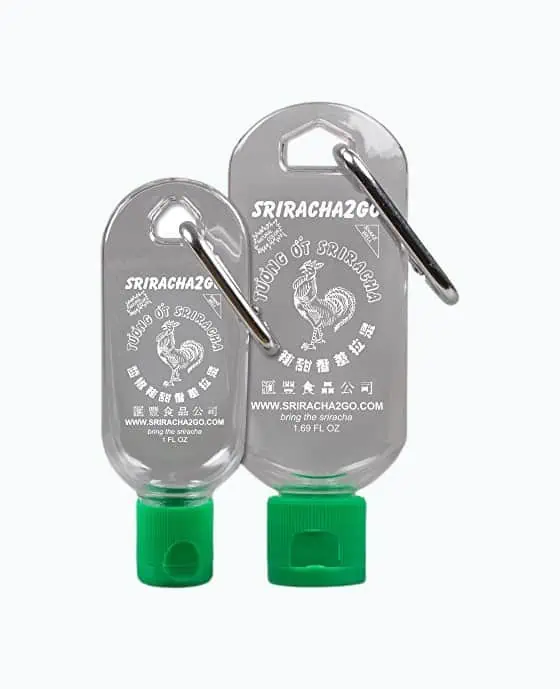 Product Image of the Sriracha Mini Keychain Combo Pack