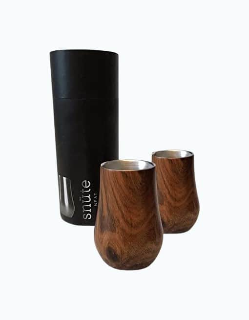 Product Image of the Stainless Steel Whiskey Glasses - Stemless Nosing Glass