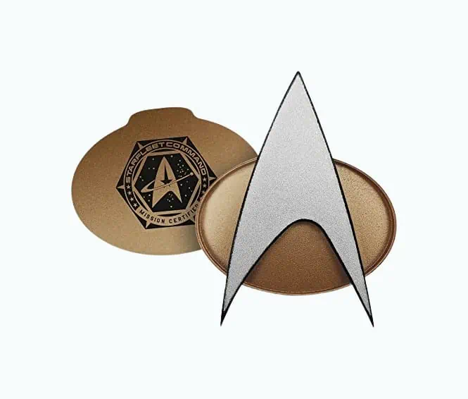 Product Image of the Star Trek Bluetooth Communicator Badge