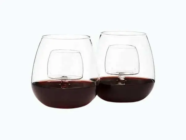 Product Image of the Stemless Aerating Wine Glasses