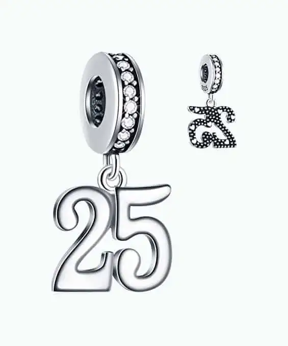 Product Image of the Sterling Silver Anniversary Charm