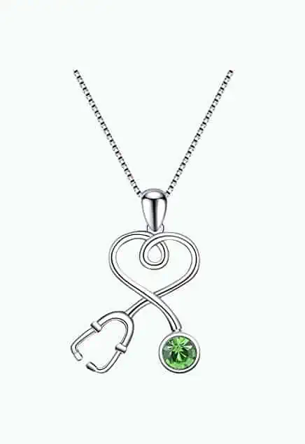 Product Image of the Stethoscope Necklace