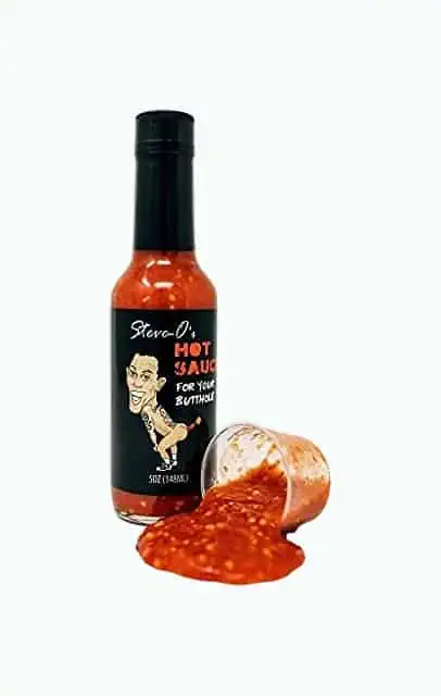Product Image of the Steve-O's Hot Sauce For Your Butthole - Garlic Habanero Hot Sauce