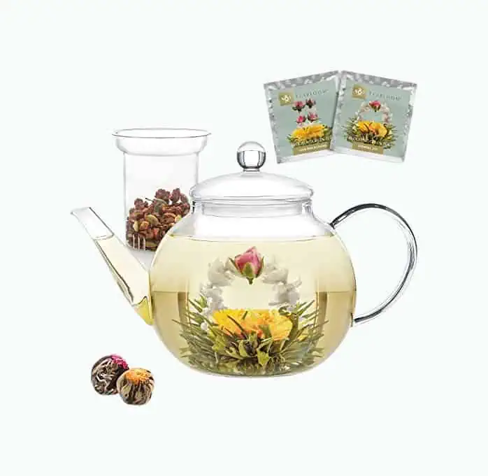 Product Image of the Stovetop & Microwave Glass Teapot
