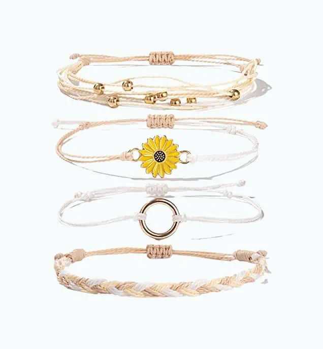 Product Image of the Sunflower Charm Bracelet