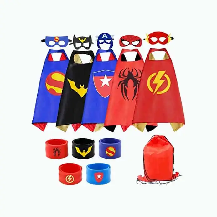 Product Image of the Superhero Capes Set