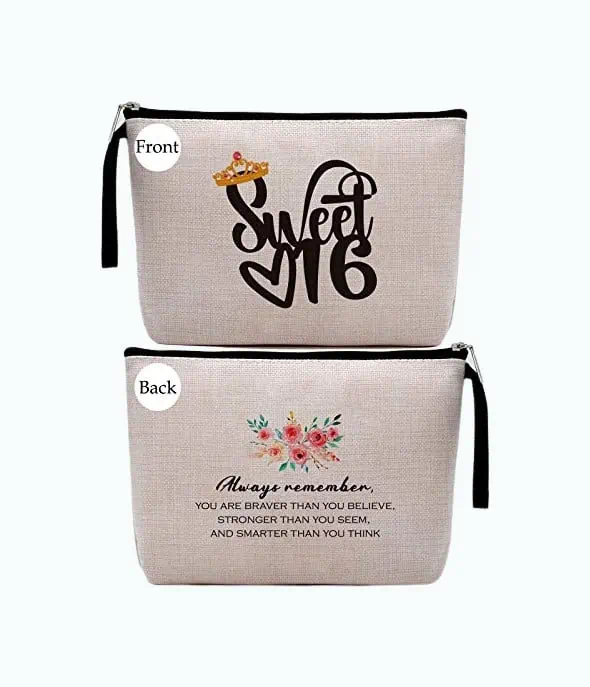 Product Image of the Sweet 16 Makeup Bag