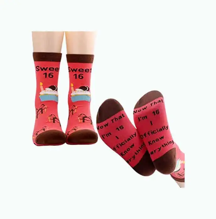 Product Image of the Sweet 16 Socks